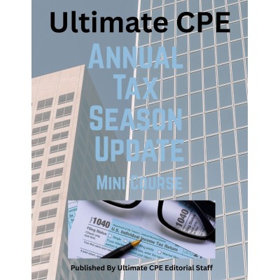 2027 Annual Tax Season Update Mini Course